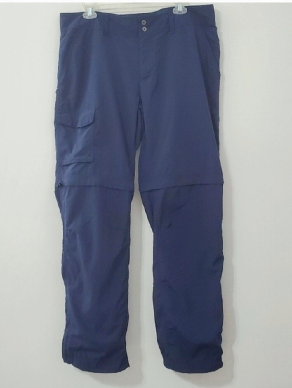 Columbia PFG Omni Shade Convertible Pants Navy Blue Size 14